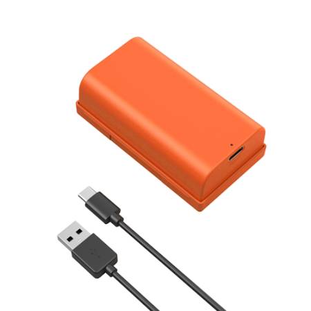 SmallRig 4971 - zamiennik akumulatora NP-F550, USB-C, 3500mAh, pomarańczowy_1